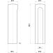 Hoes voor Ursus 3D plug Ø16mm voor PVC 100kg grijs 9F / pce