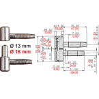 Otlav 030 Double Pin...