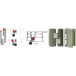 Dr. Hahn clamp hinge for Reynaers profile 5.3 RC-System RAL 9016 per piece