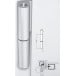 Dr Hahn KT-R 16/3mm Ral 8077 scharnier voor PVC deuren / pce