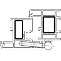 Fiche Helicoidale K3150 DIN droite brun / pce