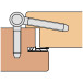 Herkula verzinkte Anuba plug met 3 stangen 16 x 62mm + bevestigingsmateriaal / pce