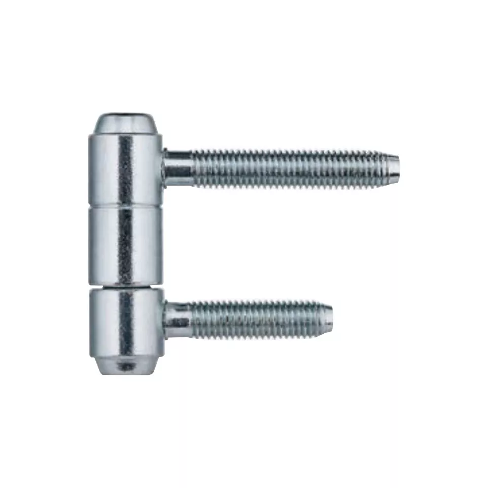 Fiche Anuba zingué 16 mm 2 broches / pce