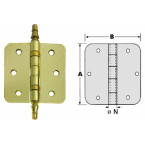 Ball Bearing Hinge 80 x...