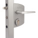LOCINOX Gate Lock for 40mm Square Tube Silver / pce