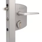 LOCINOX Gate Lock for 40mm Square Tube Silver / pce