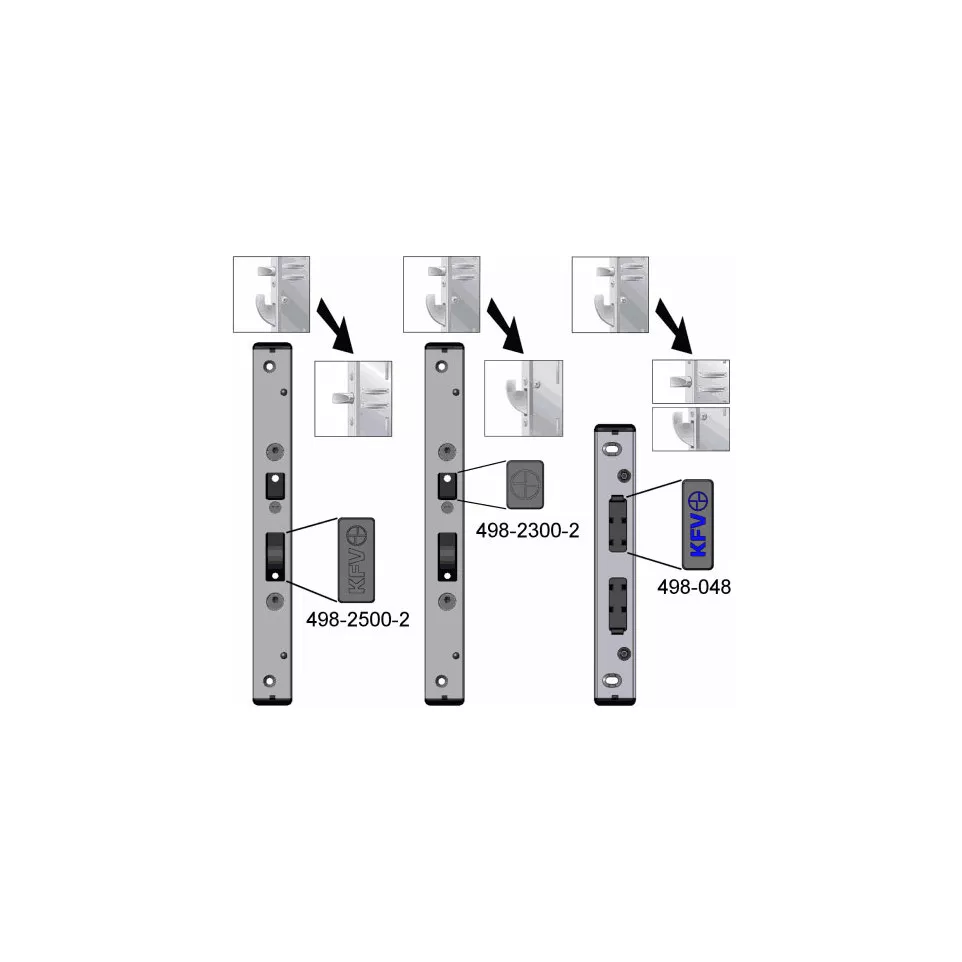 PVC bout plug voor KFV slagplaten / pce