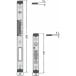 Sluitplaat boven en onder type 3 F22 inox / pce