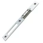 Adjustable Central Strike Plate Aluminum 24x3/216 Right Stainless Steel per piece
