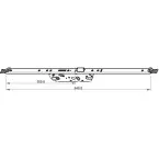 GU Secury X F16 45/92/10 Boitier central commande par cylindre / pce
