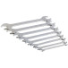 Set of 8 Open End Wrenches 6 to 22mm / piece
