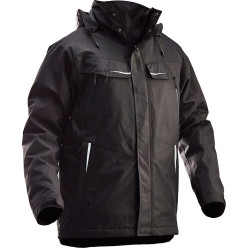 Veste hiver avec capuche Jobman 1384 noir L / pce