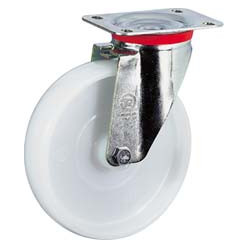 Polyamide Swivel Plate Caster 120 to 220kg 80mm Diameter per piece