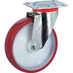 Polyurethane and Stainless Steel Swivel Caster with Plate per piece