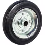 Single Rubber Wheel 65 to 230kg Ø150mm per piece