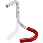 Red Rubber Wall and Ceiling Hook for Bicycle 150mm per piece