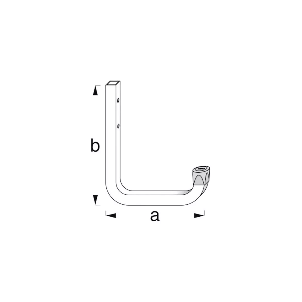 Garage and Workshop Wall Hook 80mm...