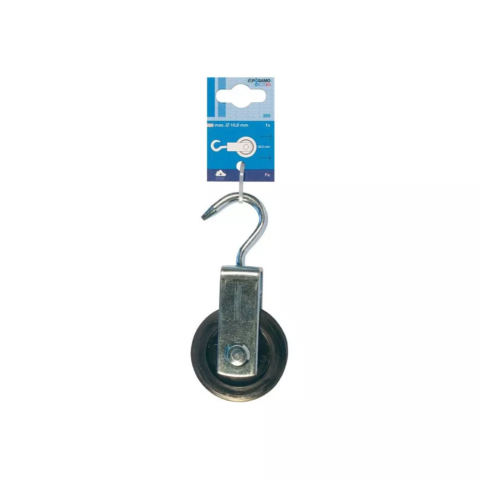 Swivel Pulley for Rope >10mm / pc