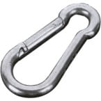 Mousqueton zingué Ø8 x 80mm...