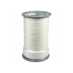 Corde nylon blanche en bobine Ø8 x 100m / 100m