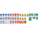 Corrosive Materials Hazard Pictogram / pc