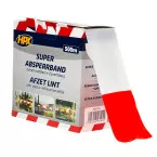 HPX SUPER White/Red Barricade Tape 80mm x 500m per 500m