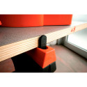 Paar PVC schragen 80x60cm / pce