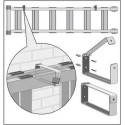 Lockable Ladder Bracket with Padlock / pc