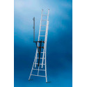 Ladderschoen + leuningstaander Massief / pce