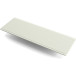 cales de vitrage en plastique 100x50x1mm Blanc / 500pce