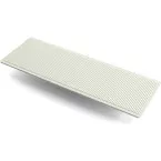 kunststof beglazingsblokjes 100x50x1mm Wit / 500pce