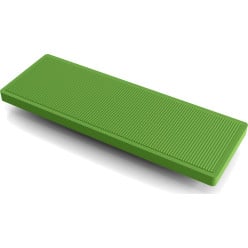 cales de vitrage en plastique 100x34x5mm Vert / 1000pce