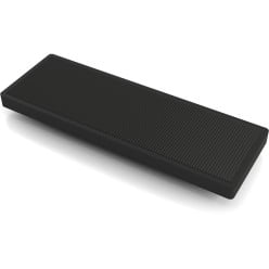 cales de vitrage en plastique 100x30x6mm Noir / 1000pce