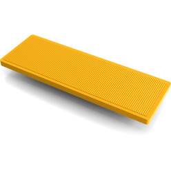 kunststof beglazingsblokjes 100x30x4mm Geel / 1000pce