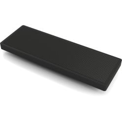 cales de vitrage en plastique 100x28x6mm Noir / 1000pce