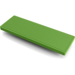 cales de vitrage en plastique 100x22x5mm Vert / 1000pce