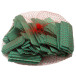 Platte blokjes in beuk 80x22x3mm groen / 100pce