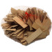 Cales plates en hêtre 80x20x1mm naturel / 200pce