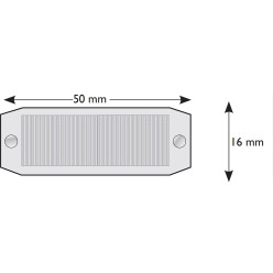 Universal Flat Shims 50x16x1.3mm Pack of 1000