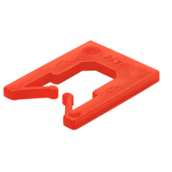 Diskoklick Spacer Plates 65x52.5x4mm Yellow / 1000 Pieces