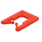 Afstandsblokjes Diskoklick 65x52,5x4mm geel / 1000pce