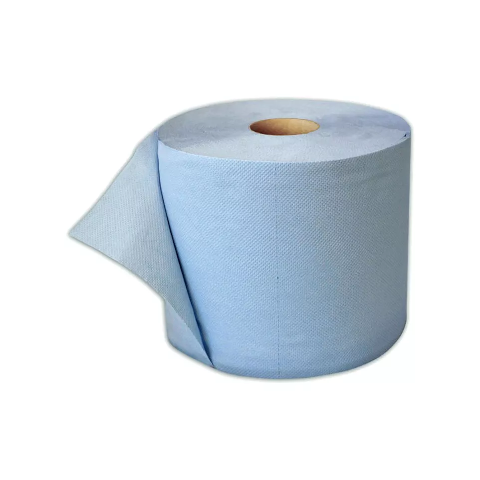 Blue 3-Ply Paper Roll 500 Sheets...