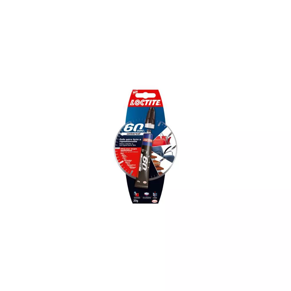 Loctite 60 Seconds Rapid Glue 20g / 20g