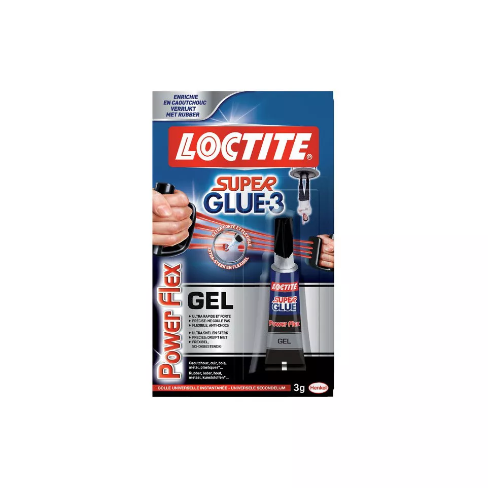 Colle Loctite super glue gel 3g / 3g