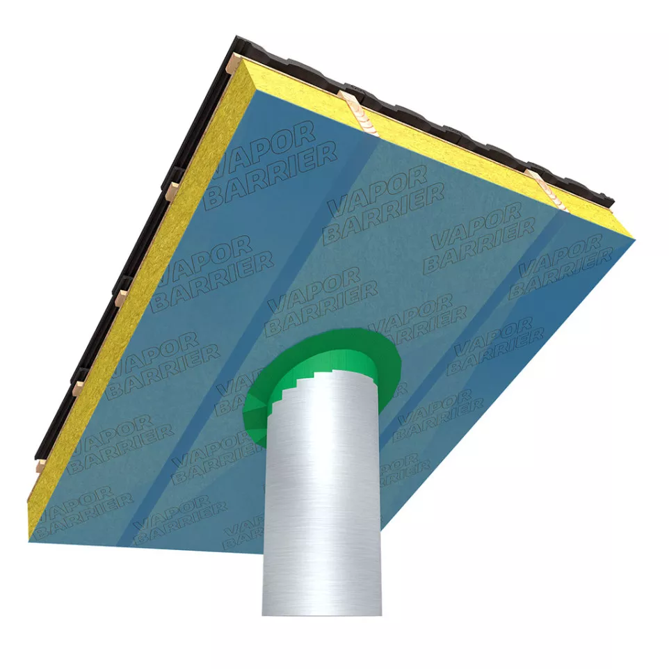 Ruban HPX film PE vert 60mm x 25m / 25m