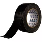 Zwart afscheurbaar doek 50mm x 50m / 50m