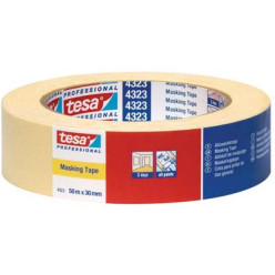 Tesa 4323 Light Yellow Masking Tape 38mm x 50m