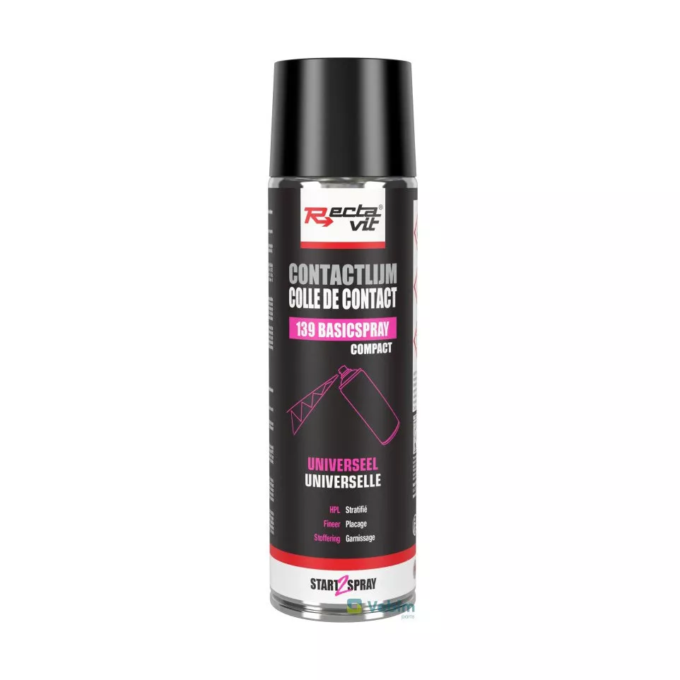 Colle de contact en spray Rectavit...