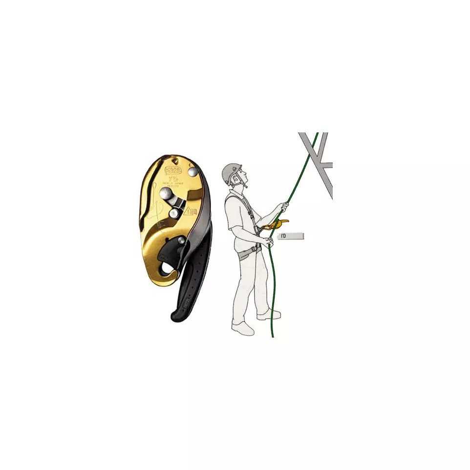 Petzl I'D zelfremmende afdaler / pce