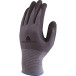Paire de gants tricot polyamide spandex paume nitrile/PU+picots Delta Plus VE727 T9 / pce